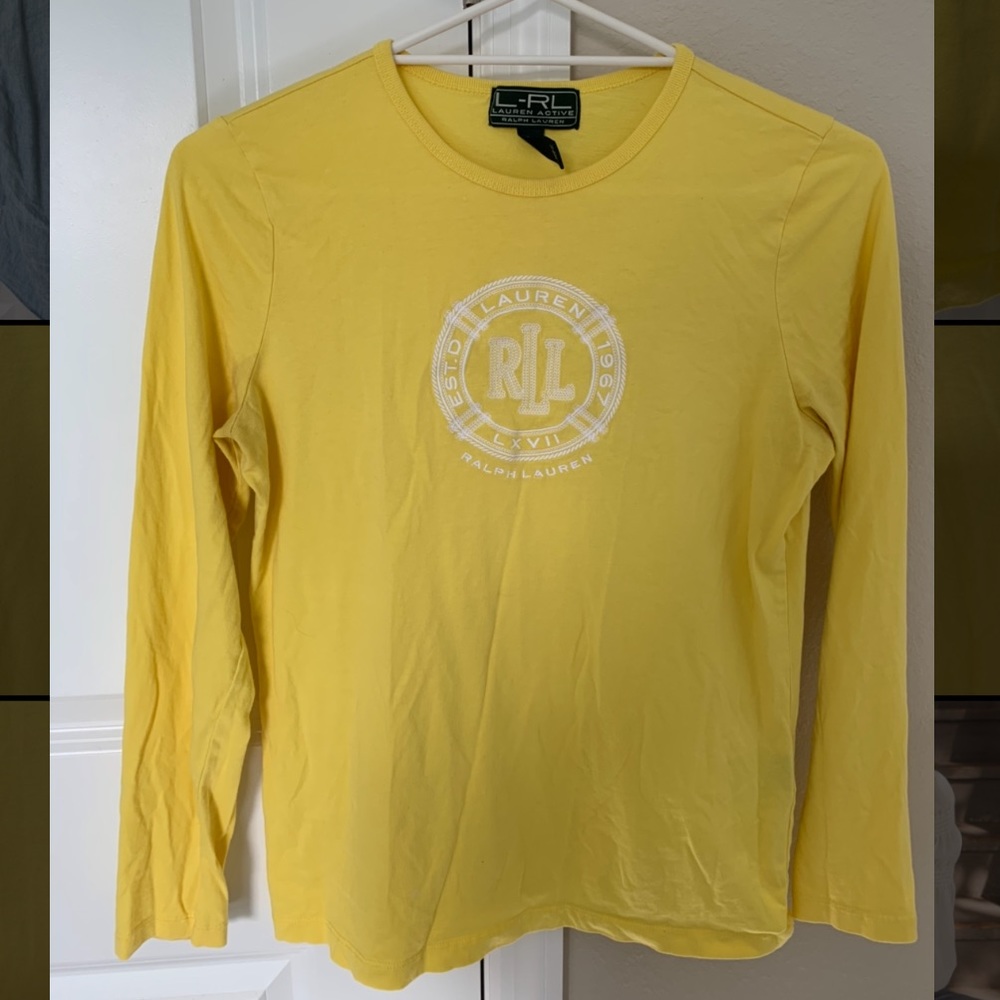 Ralph Lauren Active Sports Embroidered Top